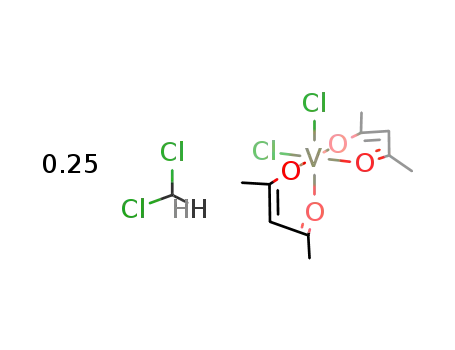 dichlorobis(2,4-pentanedionato)vanadium(IV)*0.25CH2Cl2