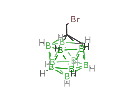 Molecular Structure of 19496-84-5 (1-Bromomethyl-o-carborane)