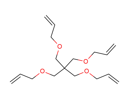 Molecular Structure of 1471-18-7 (3,3'-[[2,2-bis[(allyloxy)methyl]-1,3-propanediyl]bis(oxy)]dipropene)