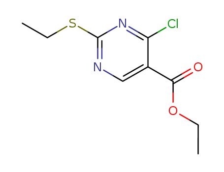5-Pyrimidinecarboxylicacid, 4-chloro-2-(ethylthio)-, ethyl ester