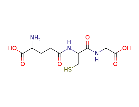 Molecular Structure of 70-18-8 (Glutathione)