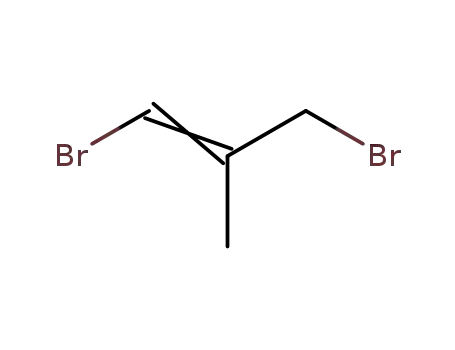 Molecular Structure of 35911-17-2 (1,3-Dibromo-2-methyl-1-propene)