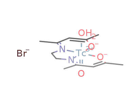 aqua[N,N'-ethylenebis(acetylacetone iminato)]oxotechnetium(V) bromide