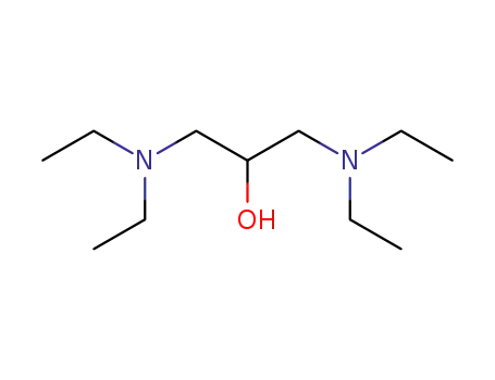 Molecular Structure of 3492-47-5 (1,3-bis(diethylamino)propan-2-ol)