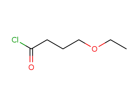 Molecular Structure of 14077-66-8 (Butanoyl chloride, 4-ethoxy-)