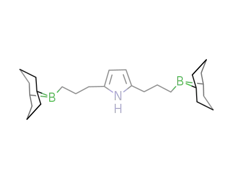 2,5-bis-[3'-(9''-borabicyclo[3.3.1]nonyl)propyl]pyrrole