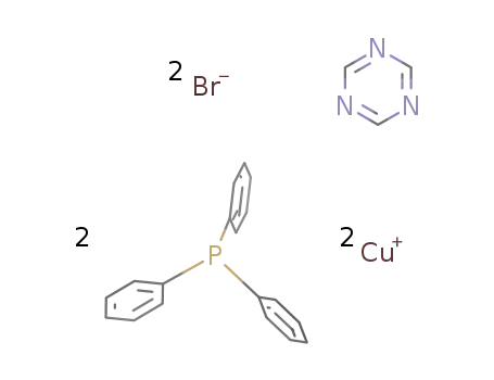 [(CuBr(P(C6H5)3))2(triazine)]