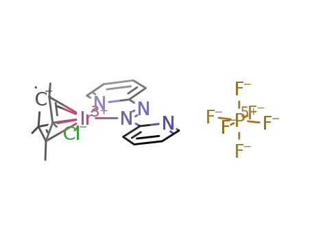 [(η5-C5Me5)Ir(2,2'-azobis(pyridine))Cl]PF6