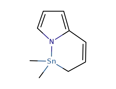 Molecular Structure of 191797-28-1 (Pyrrolo[2,1-f][1,2]azastannine, 1,2-dihydro-1,1-dimethyl-)