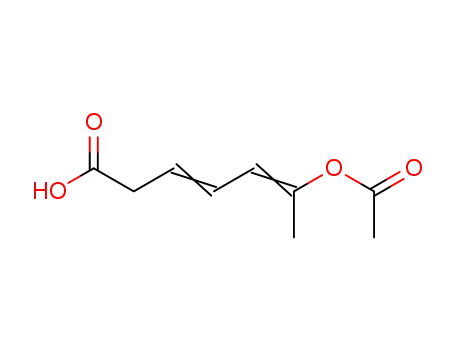 6-Acetoxy-heptadien-(3,5)-saeure-(1)