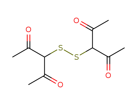 Molecular Structure of 31655-66-0 (2,4-Pentanedione,3,3'-dithiobis-)