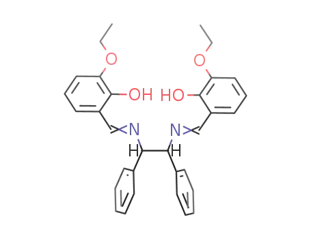 N,N'-bis(3-ethoxysalicylidene)-(R,S)(S,R)-1,2-diphenyl-1,2-ethanediamine