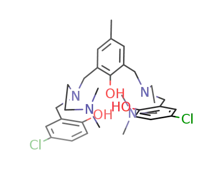 2,6-bis[(((5-chloro-2-hydroxybenzyl)(N',N'-(dimethylamino)ethyl))amino)methyl]-4-methylphenol
