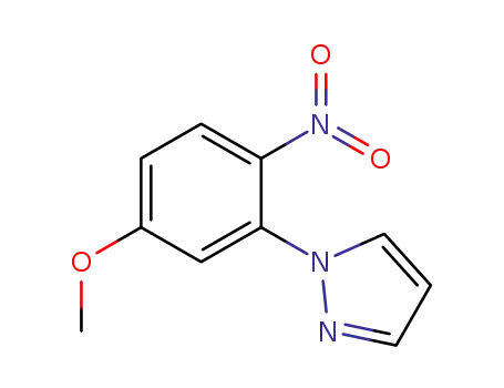 1-(5-methoxy-2-nitro-phenyl)-1H-pyrazole