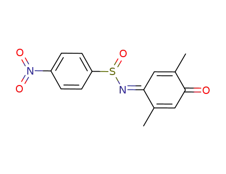 N-[(4-nitrophenyl)sulfinyl]-2,5-dimethyl-1,4-benzoquinone imine