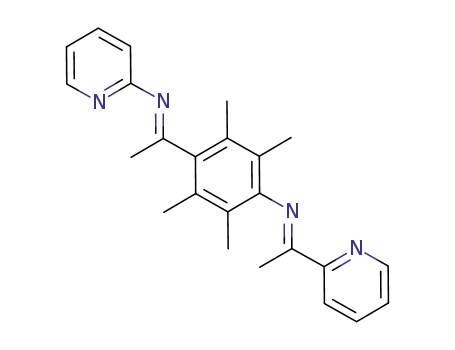 N,N'-bis(1-(pyridin-2-yl)ethylidene)-2,3,5,6-tetramethylbenzene-1,4-diamine