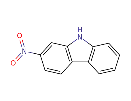 Molecular Structure of 14191-22-1 (2-Nitrocarbazole)