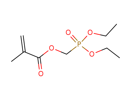2-Propenoic acid, 2-methyl-, (diethoxyphosphinyl)methyl ester