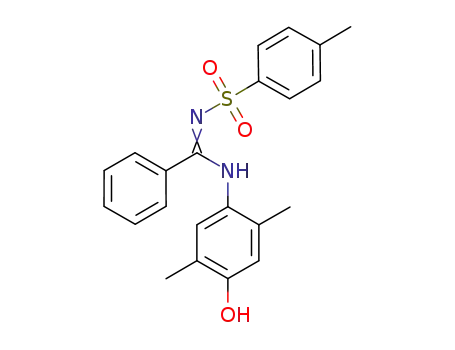 N-(4-hydroxy-2,5-dimethylphenyl)-N'-(4-methylphenylsulfonyl)benzimidamide