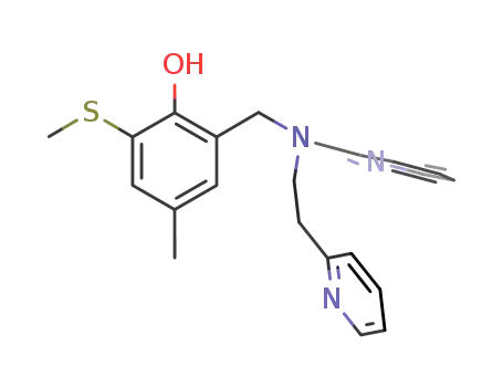 2-[(2-pyridylmethyl)(2'-pyridylethyl)amino-methyl]-4-methyl-6-(methylthio)phenol