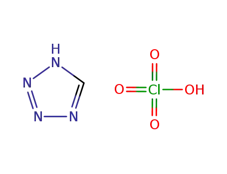 Molecular Structure of 64890-08-0 (1H-Tetrazole, monoperchlorate)