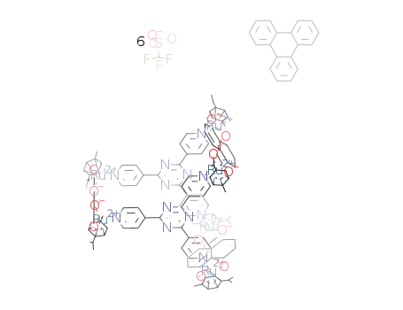 [triphenylene][Ru6(p-cymene)6(5,8-dihydroxy-1,4-naphthoquinoate)3(2,4,6-tri(pyridin-3-yl)-1,3,5-triazine)2][CF3SO3]6