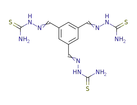 2,2′,2″-(benzene-1,3,5-triyltris(methanylylidene))tris(hydrazinecarbothioamide)