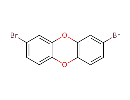 Molecular Structure of 105836-96-2 (2,8-dibromooxanthrene)