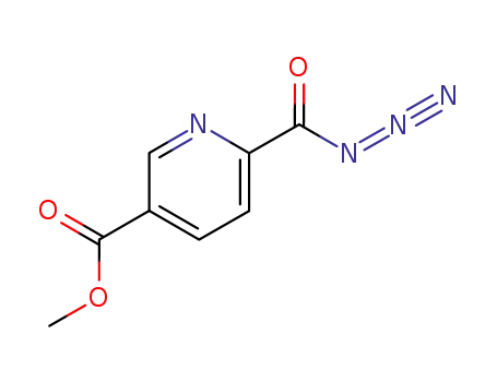 6-azidocarbonyl-nicotinic acid methyl ester