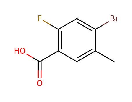 4-Bromo-2-Fluoro-5-Methylbenzoic Acid cas no. 415965-24-1 98%
