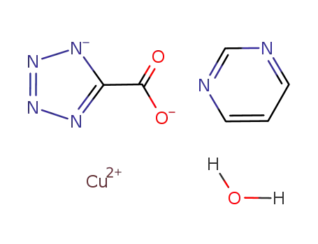 [Cu(tetrazolate-5-carboxylate)(pyrimidine)(H2O)]n
