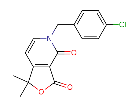 5-(4-chlorobenzyl)-1,1-dimethyl-1H,5H-furo[3,4-c]pyridine-3,4-dione