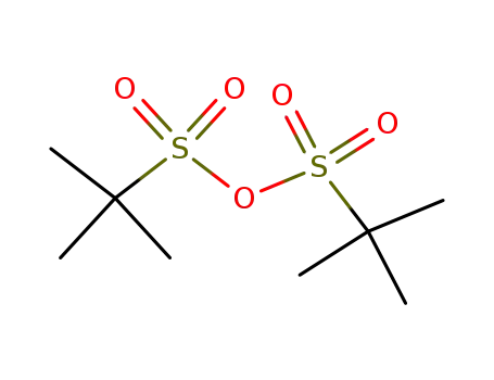 Molecular Structure of 75975-45-0 (2-Propanesulfonic acid, 2-methyl-, anhydride)