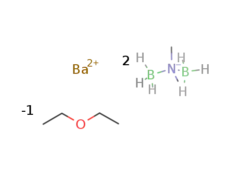 Ba((N,N-dimethylamino)diboranato)2(diethyl ether)(x)