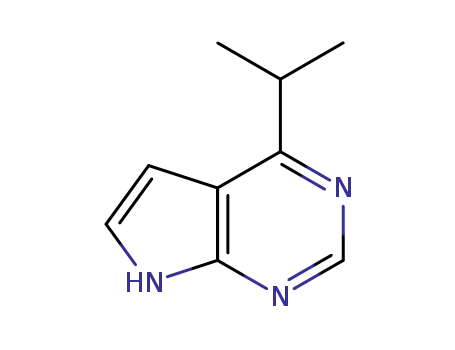 7H-Pyrrolo[2,3-d]pyrimidine, 4-(1-methylethyl)-