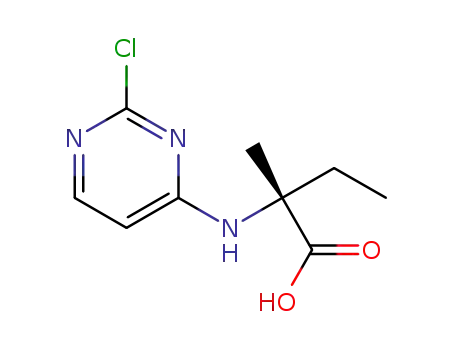 (R)-2-((2-chloropyrimidin-4-yl)amino)-2-methylbutanoic acid