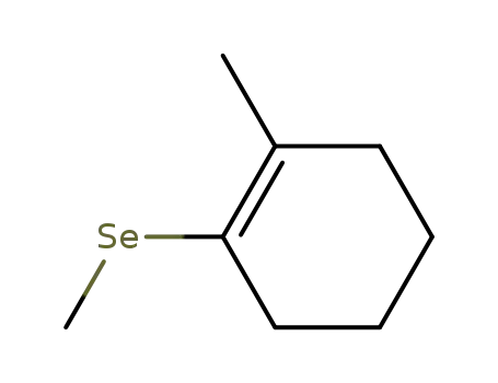 Molecular Structure of 66030-48-6 (Cyclohexene, 1-methyl-2-(methylseleno)-)