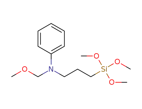 N-(methoxymethyl)-N-phenyl-N-(3-trimethoxysilylpropyl)amine