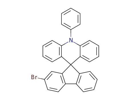 Spiro[acridine-9(10H),9'-[9H]fluorene], 2'-bromo-10-phenyl-