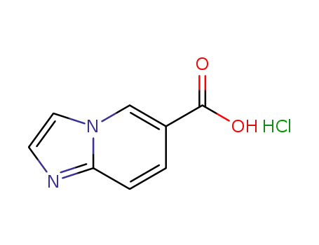 imidazo[1,2-a]pyridin-6-carboxylic acid hydrochloride salt
