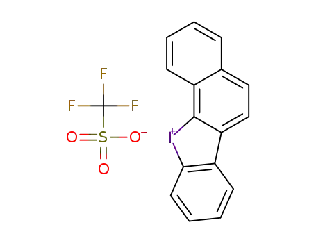 benzo[b]naphtho[2,1-d]iodol-11-ium trifluoromethanesulfonate