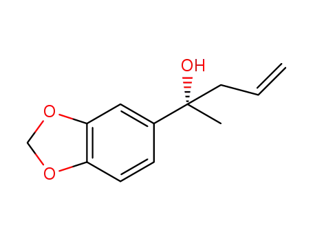 (S)-2-(benzo[d][1,3]dioxol-5-yl)pent-4-en-2-ol
