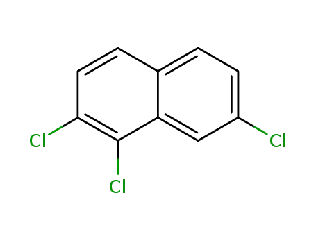 Molecular Structure of 55720-34-8 (1,2,7-TRICHLORONAPHTHALENE)