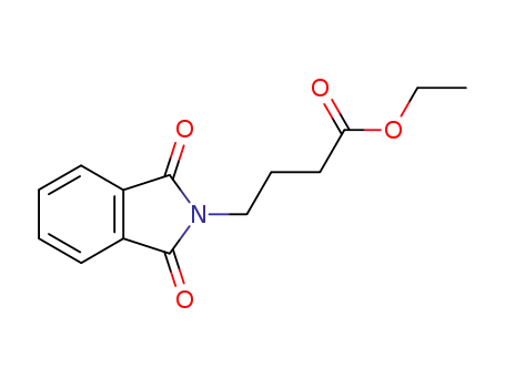 Molecular Structure of 10294-97-0 (1,3-Dioxoisoindoline-2-butyric acid ethyl ester)