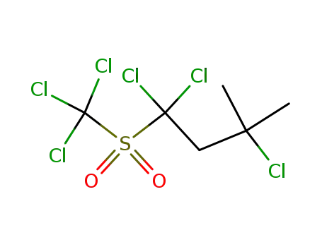 1,1,3-Trichloro-3-methyl-1-trichloromethanesulfonyl-butane