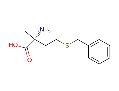 (+/-)-2-amino-4-(benzylthio)-2-methylbutanoic acid