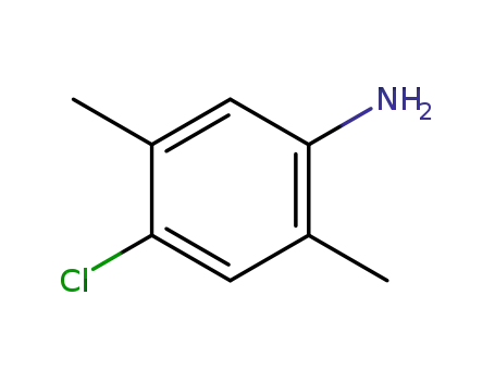 Molecular Structure of 20782-94-9 (4-CHLORO-2,5-DIMETHYLANILINE)