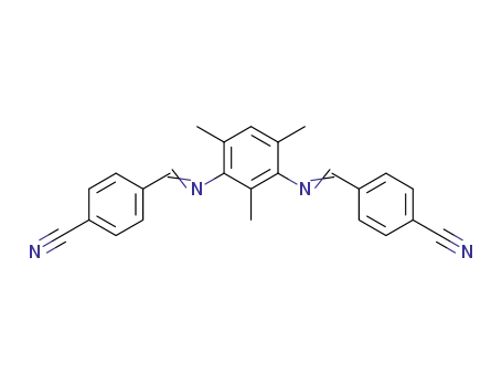 N,N'-bis(4-cyanobenzylidene)-2,4,6-trimethylbenzene-1,3-diamine