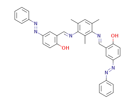 trans-N,N′-bis(2-hydroxy-5-phenylazobenzilidene)-2,4,6-trimethylbenzene-1,3-diamine