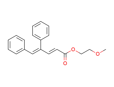2-methoxyethyl (2E,4Z)-4,5-diphenylpenta-2,4-dienoate